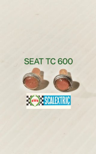 2 faros amarillos Scalextric Seat TC 600