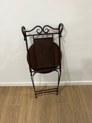 Sillas Plegables de Hierro Vintage