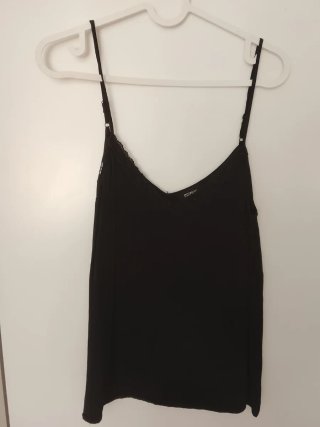 Top de tirantes negro Systemaction