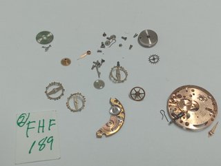 Piezas de movimiento reloj FHF 189