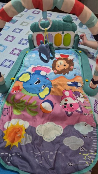 Alfombra Sensorial Musical para Bebé