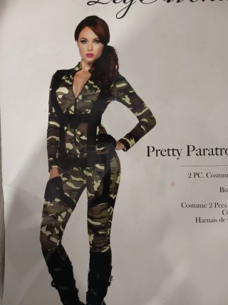 Disfraz Militar Leg Avenue Talla L/G