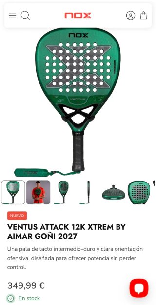 Pala Nox Ventus Attack 12K Aimar Goñi 2027