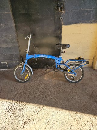 Bicicleta Plegable 16TEEN Azul
