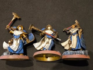 3 Sequitors Stormcast Eternals comenzados a pintar