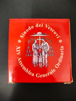 Moneda 5 Euros Plata Vaticano - Sinodo Vescovi
