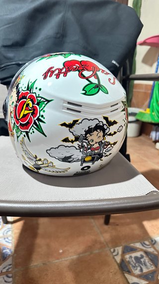 Casco Jet Shiro para Mujer , Nunca usado.