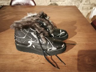 Botines Pons Quintana Piel y Pelo