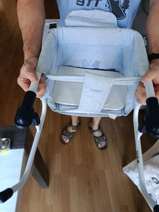 Silla de bebé plegable