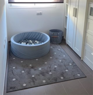Alfombra Infantil Ikea Gris