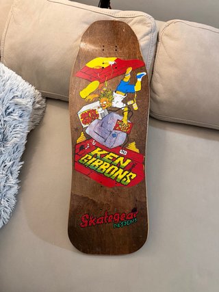 Tabla de Skate Old School Ken Gibbons
