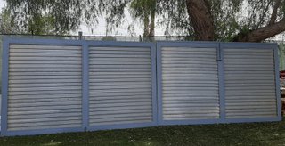Dos puertas para garaje o nave