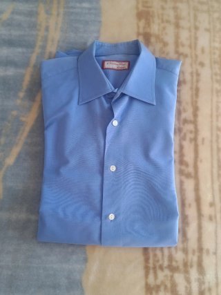 Camisa Azul Emilio Tucci talla 6