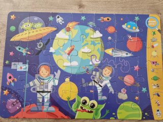 Puzzle Infantil Espacio