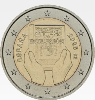 España 2026 moneda 2 euros