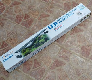pantalla led 80cm luz intensa acuario pecera