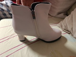 Botines Blanco Roto
