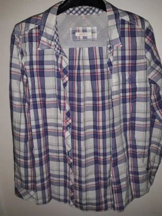 Camisa Esprit de Cuadros Talla S
