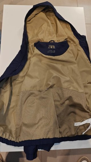 Chaqueta entretiempo Zara Azul Marino talla 11-12