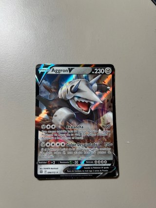 Carta Pokémon Aggron V 096/172