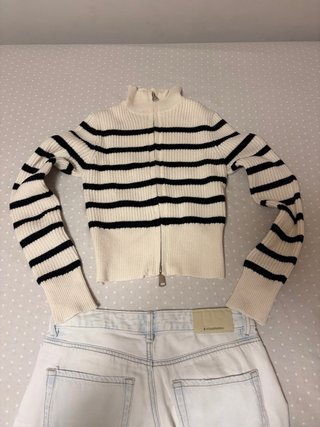 Jersey de rayas Bershka