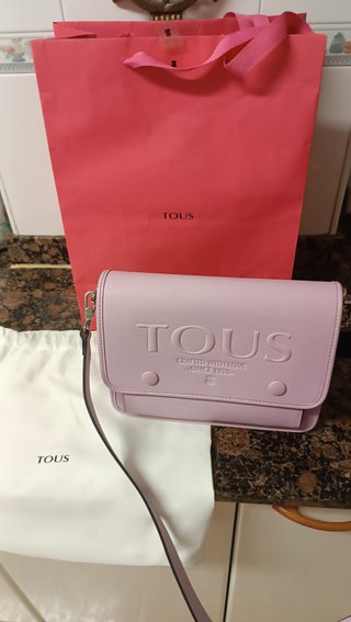 Bolso Bandolera TOUS Lila