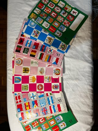 Set de 5 Cuadernos Vintage con Banderas