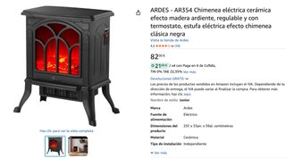 Calefactor eléctrico Classic Flame Newbasic