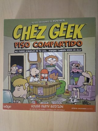 Juego de mesa Chez Geek: Piso Compartido