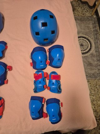 Kit de protecciones para patinaje