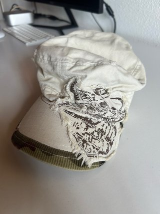 Gorra Militar Estilo Y2K Vintage Grunge Camuflaje