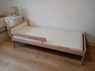 Cama Infantil IKEA SNIGLAR con Colchón