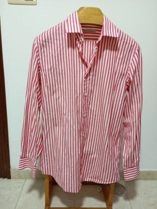Camisa Purificación García Rayas Rojas