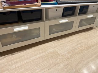 Mueble de almacenaje IKEA blanco