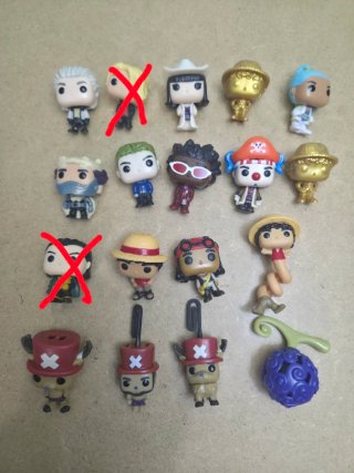 Figuras Funko Pop One Piece Kinder Joy