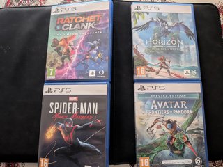 Lote 4 Juegos PlayStation 5 (PS5)