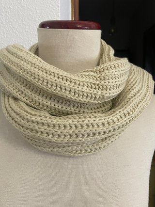 Bufanda de Cuello Beige