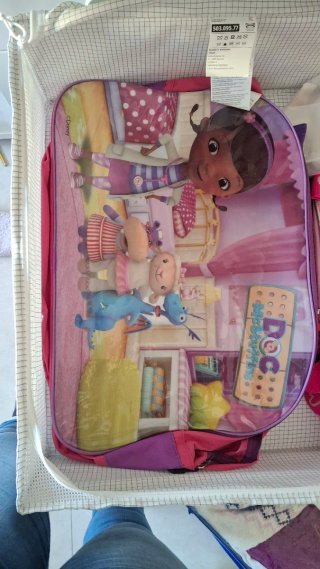 Bolsa de Viaje Infantil Doctora Juguetes