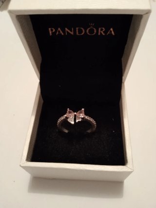 Anillo Pandora con lazo Talla 50