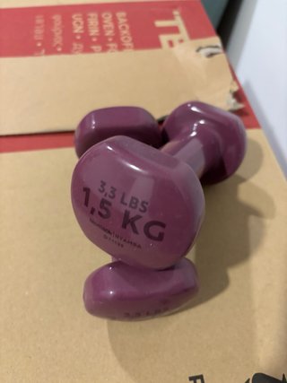 Set de 2 Mancuernas Domyos 1,5 kg