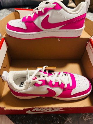 Zapatillas Nike Retro Blancas y Rosas