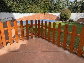 Valla de Madera para Jardín
