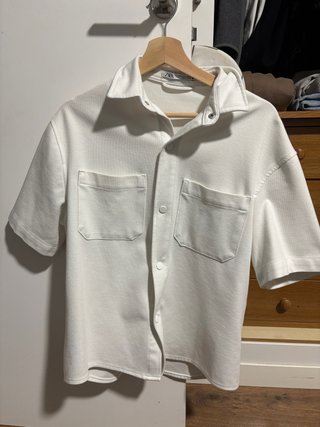 Sobrecamisa Blanca Zara