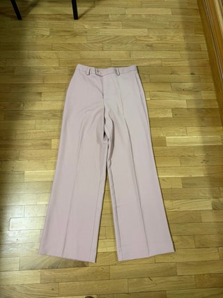 Pantalones de vestir rosa petite