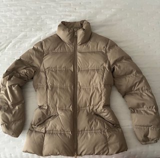 Chaqueta Acolchada Beige