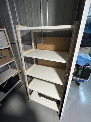 3 Estantería Ikea de Madera Blanca