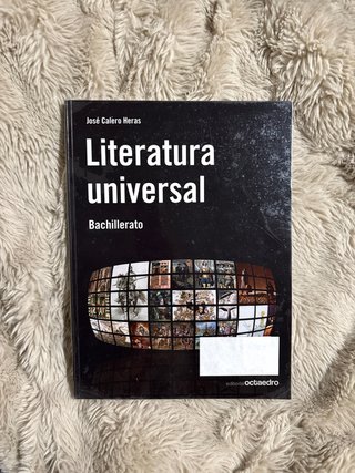 Literatura universal, Bachillerato
