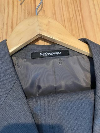 Traje Yves Saint Laurent de Lana