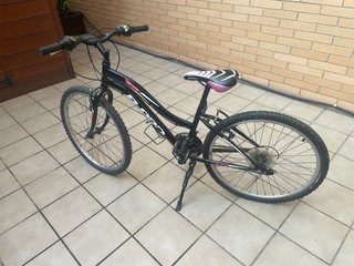 Bicicleta Infantil B-Pro Negra de 24 pulgadas