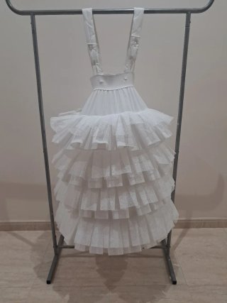 Can-can para niña de fallera 75 cm
